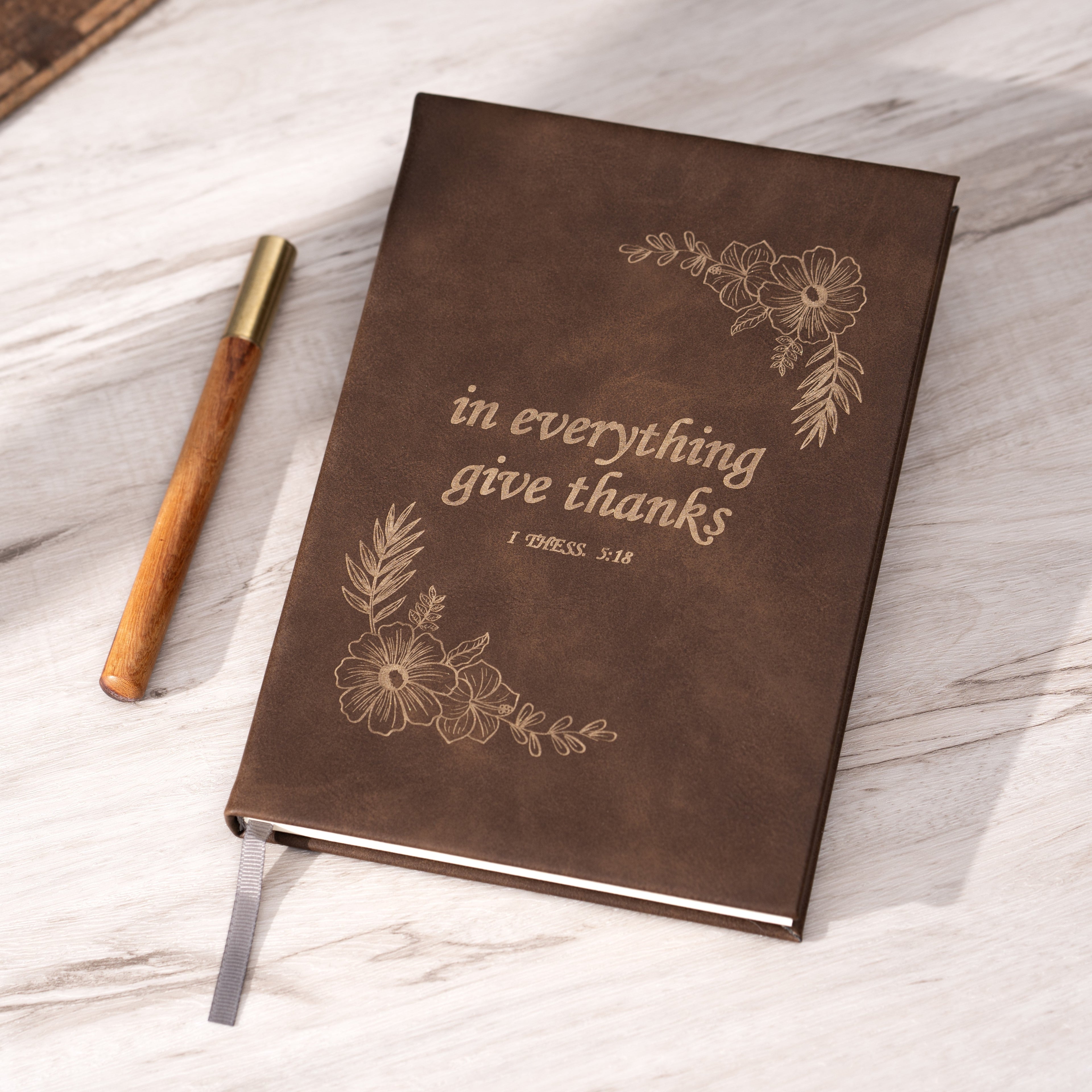 Personalized Leatherette Journal