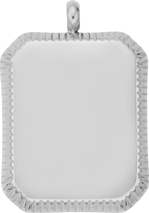 Vintage Style Square Pendant