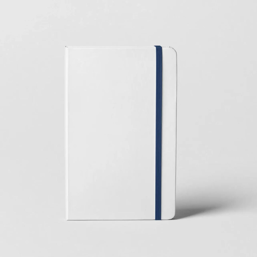 White Hardcover Notebook