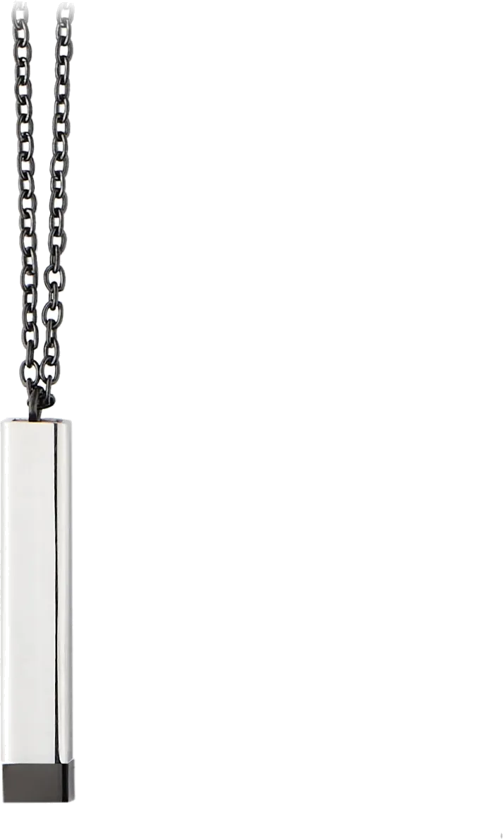 Hidden Message Bar Necklace