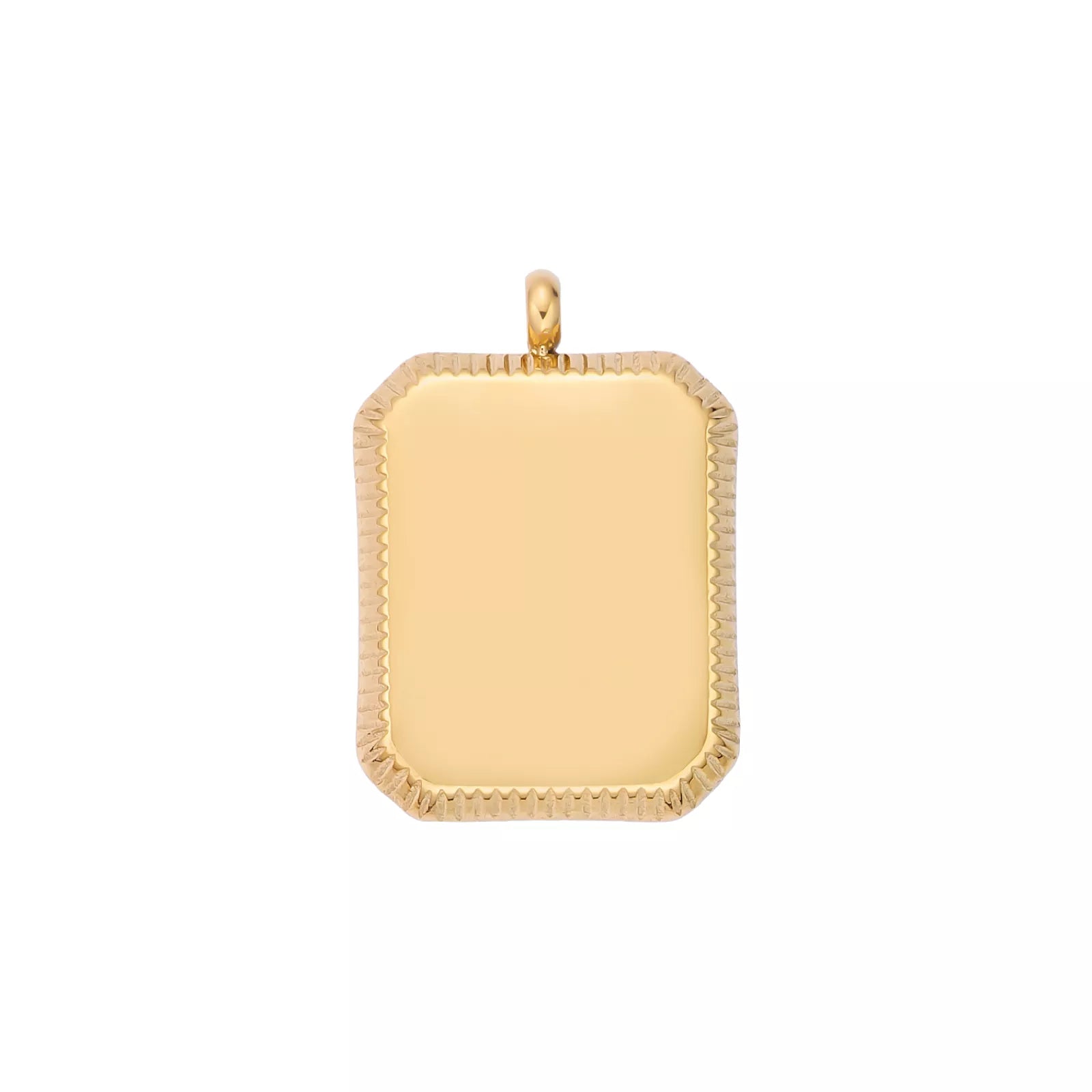 Vintage Style Square Pendant