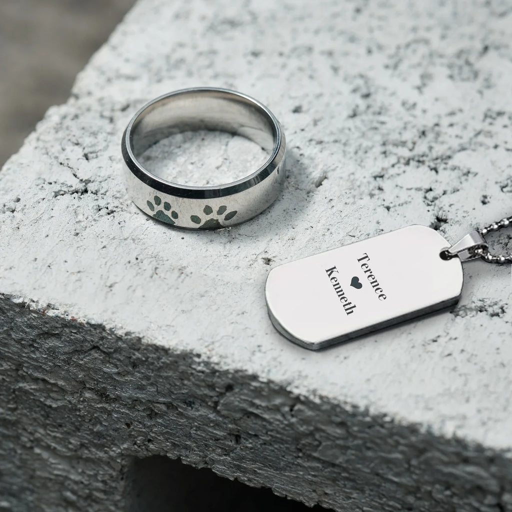 Minimalist Tag Pendant