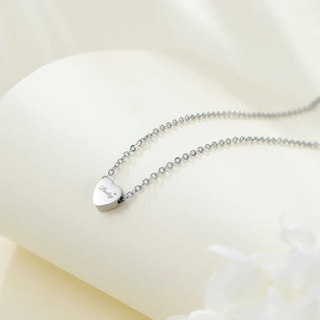 Custom Heart Pendant Necklace