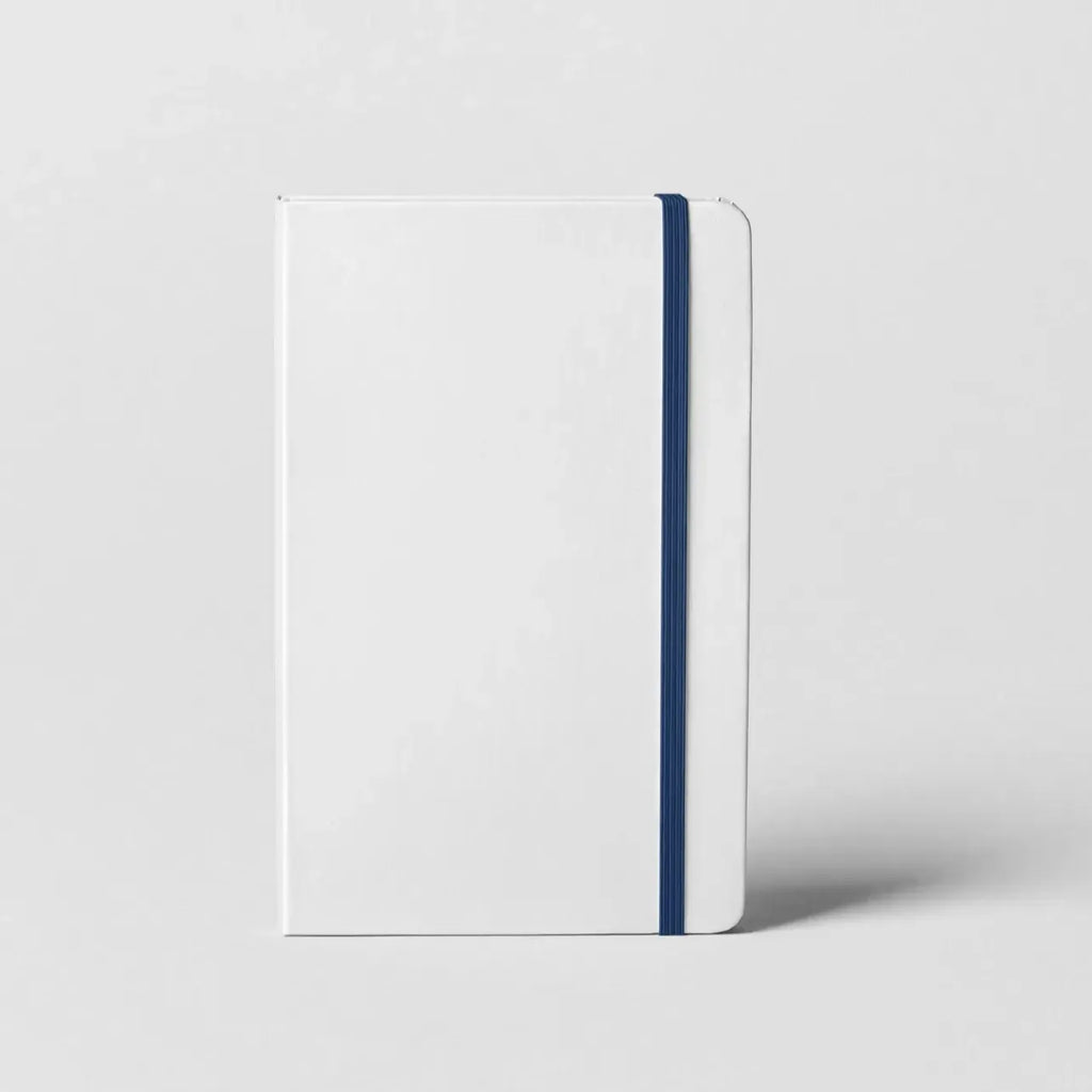 White Hardcover Notebook