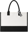 Classic Two-Tone Canvas Tote