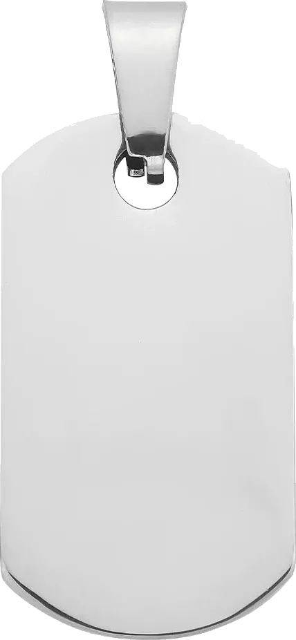 Minimalist Tag Pendant