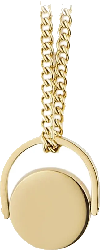 Mindful Spinner Pendant Necklace