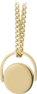 Mindful Spinner Pendant Necklace