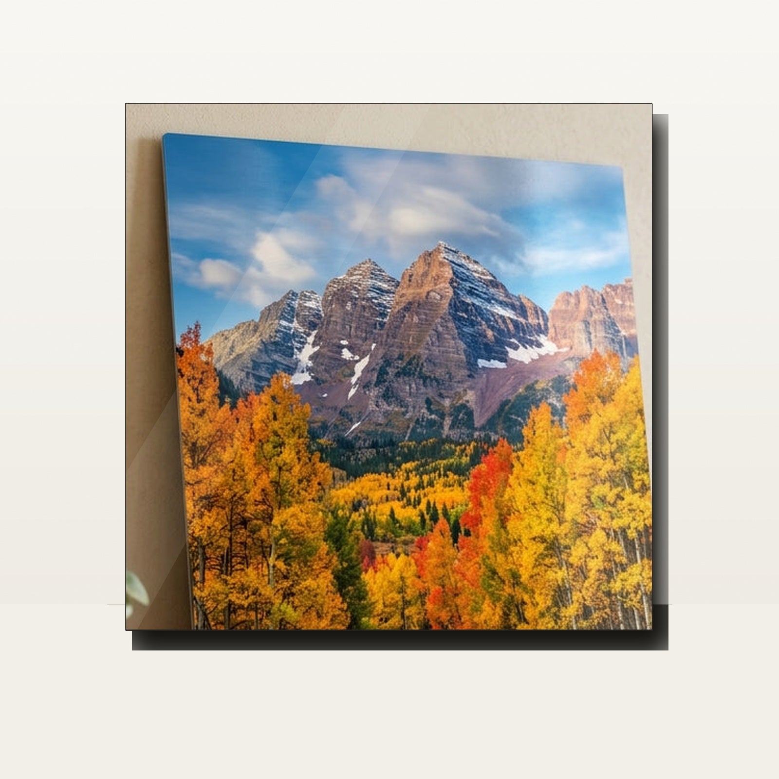 Colorado Series clean metal print artwork - Mile High Metal Prints