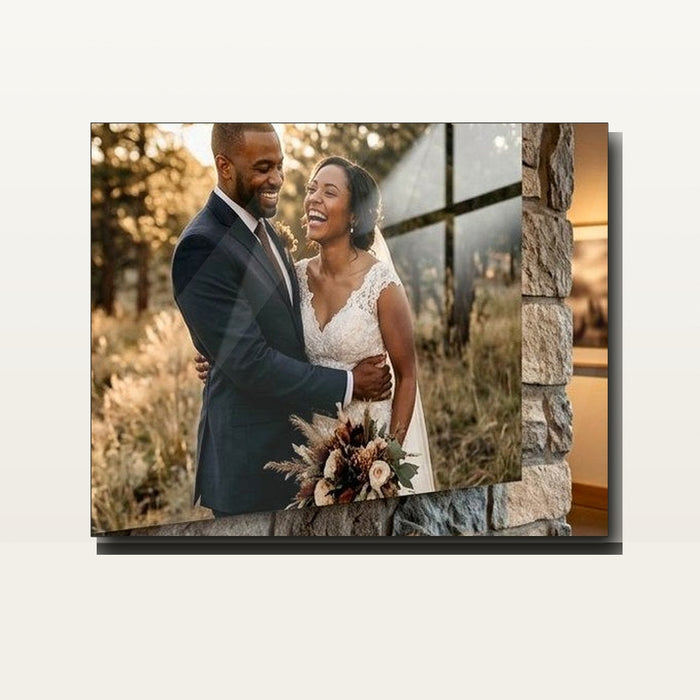 Clean 8x10 custom metal print sample - Mile High Metal Prints