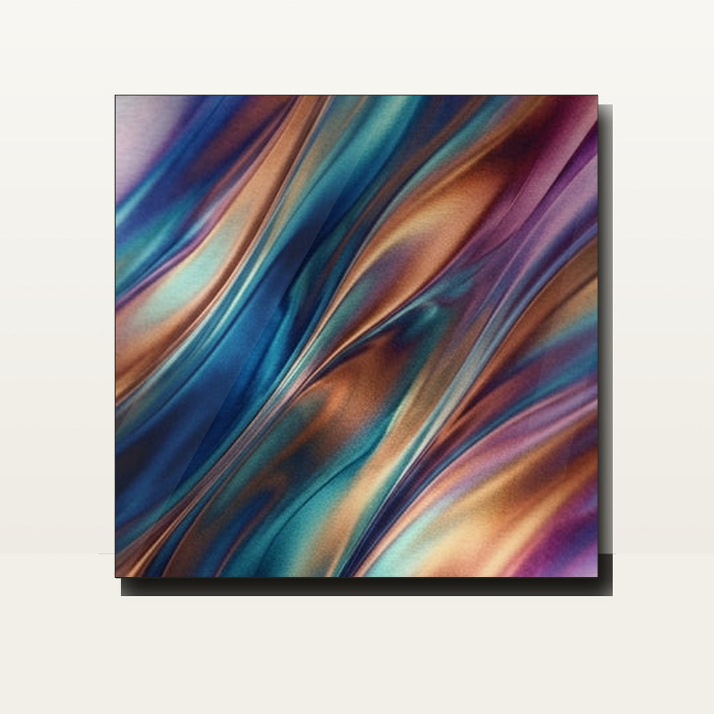 Original sublimation painting clean metal artwork - Mile High Metal Prints