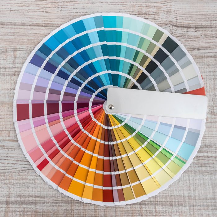 Finish and color sample swatch pack