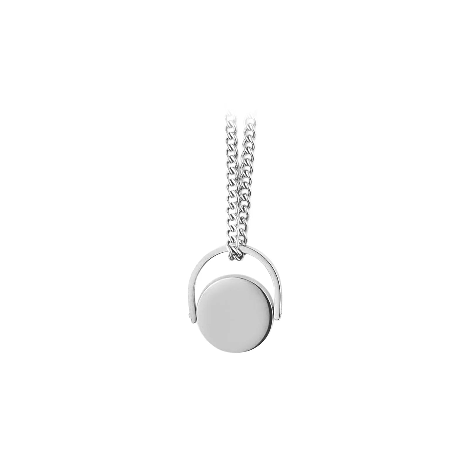 Mindful Spinner Pendant Necklace
