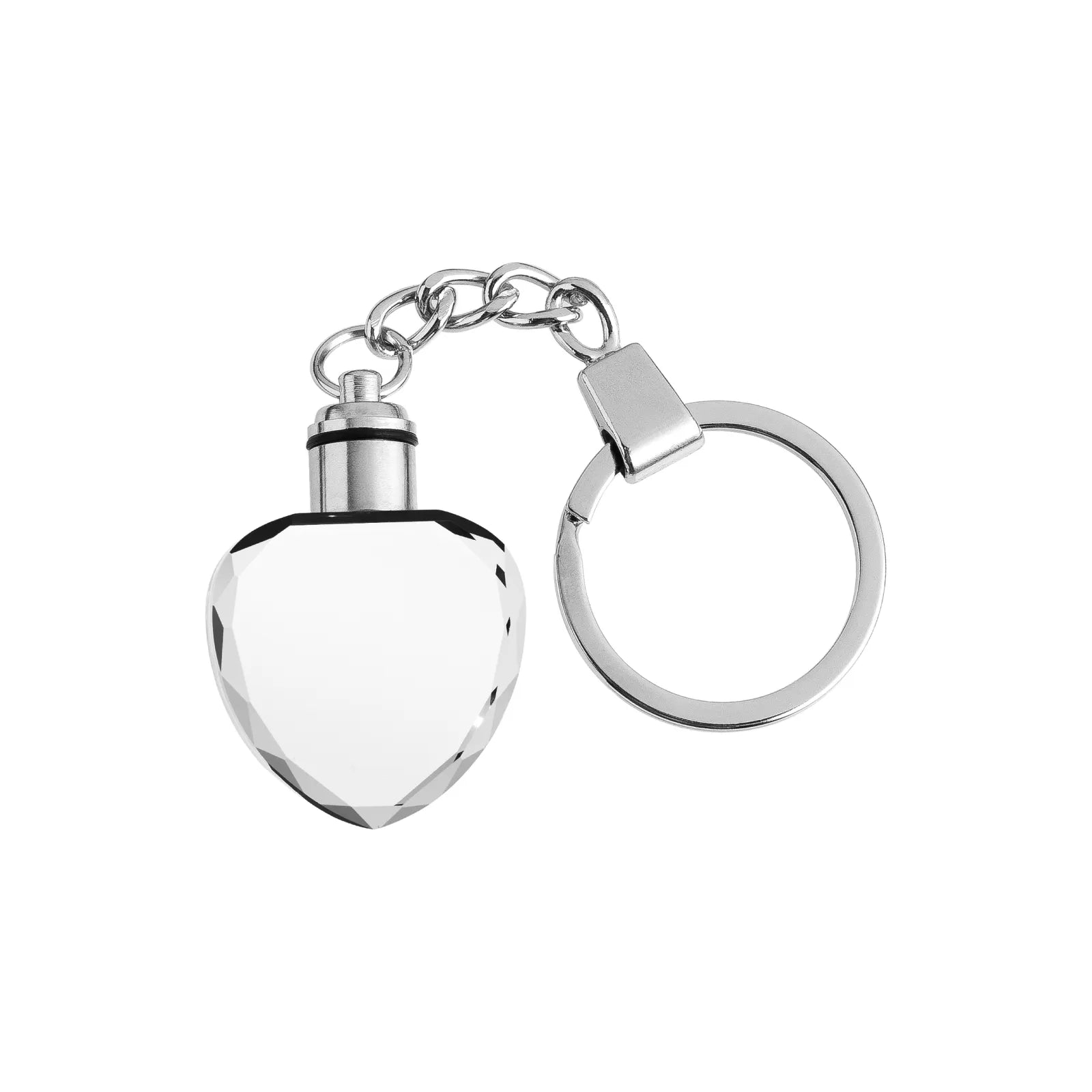 Light-Up Heart Keepsake Keychain